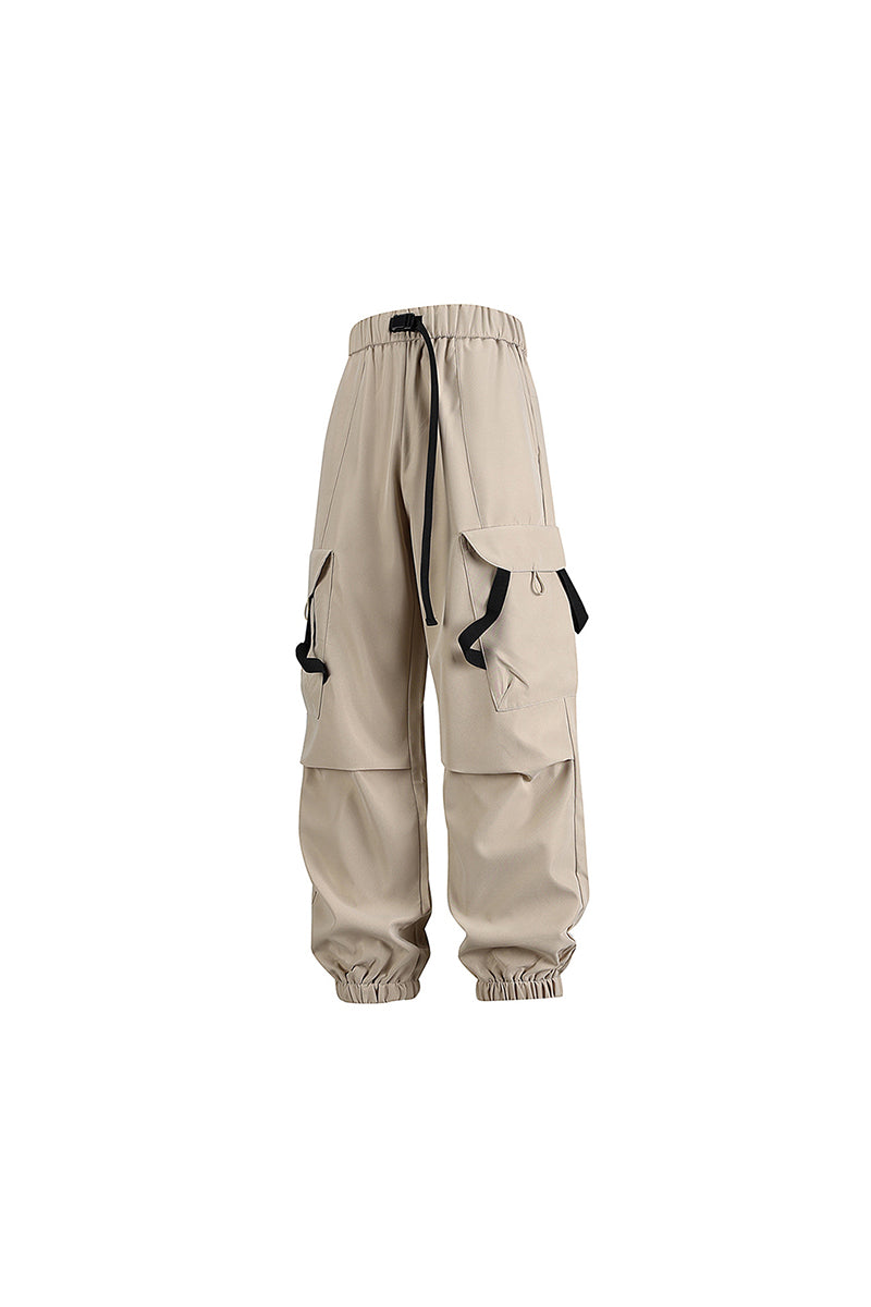 Men's Spring Lightweight Multi-Pocket Cargo Jogger Pants