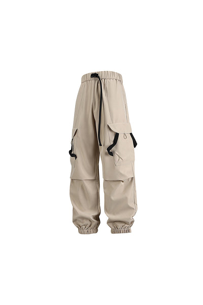 Men's Spring Lightweight Multi-Pocket Cargo Jogger Pants