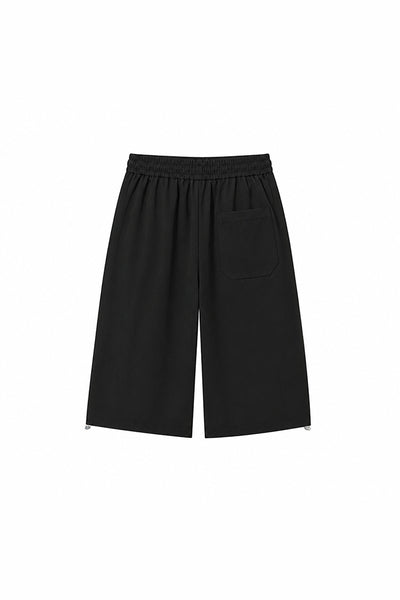 Women's Summer Contrast-Stitch Quick-Dry Wide-Leg Pants