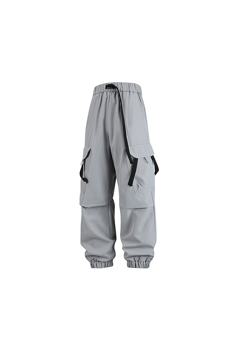 Men's Spring Lightweight Multi-Pocket Cargo Jogger Pants