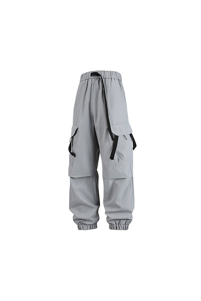 Men's Spring Lightweight Multi-Pocket Cargo Jogger Pants