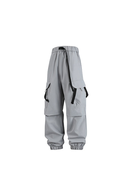 Men's Spring Lightweight Multi-Pocket Cargo Jogger Pants