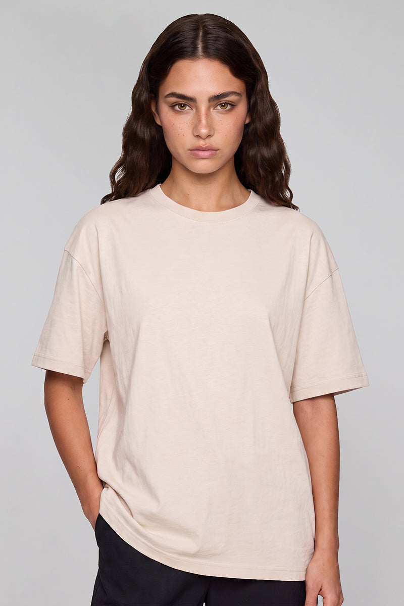 Women's Summer Sorona Loose-Fit Breathable Cotton T-Shirt
