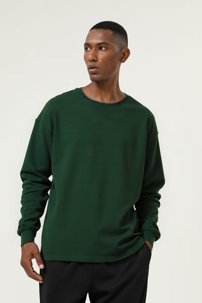 Men's Heavyweight Cotton Long Sleeves T-shirt
