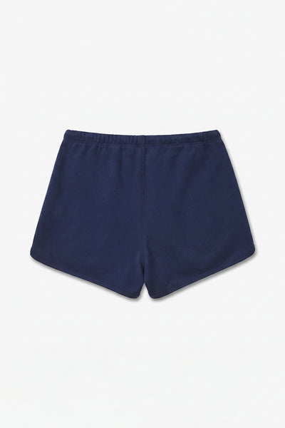 Women's Summer Cotton Drawstring Curved-Hem Athletic Shorts