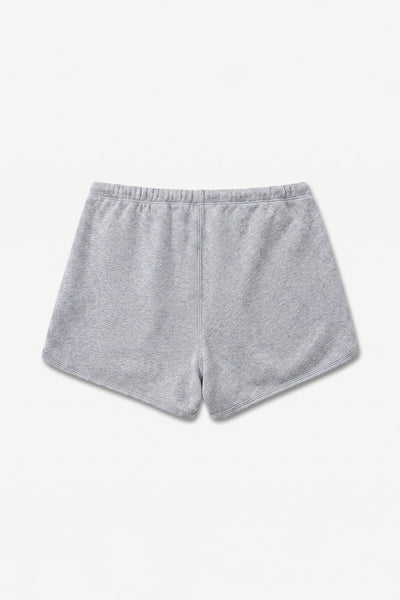 Women's Summer Cotton Drawstring Curved-Hem Athletic Shorts