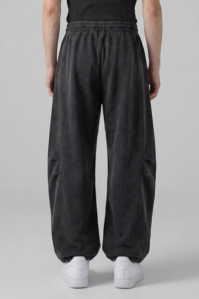 Men's Summer Vintage Washed Cotton Drawstring Cargo Pants
