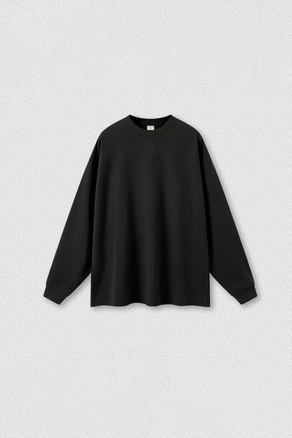 Men's Heavyweight Cotton Long Sleeves T-shirt