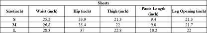 Women's Spring Summer 280g Stretch Low Drawstring Shorts