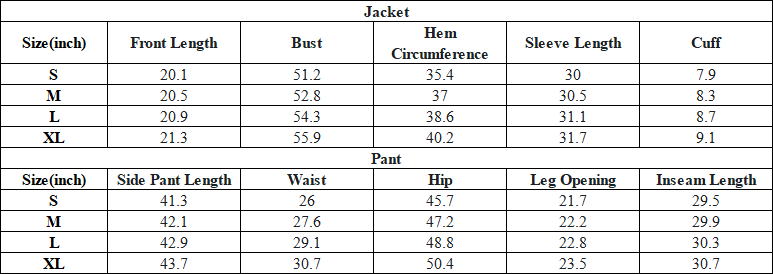 Women's print coat casual pants two-piece set