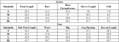 Women's print coat casual pants two-piece set