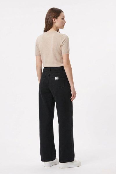 Women's High Waist Straight Leg Jeans