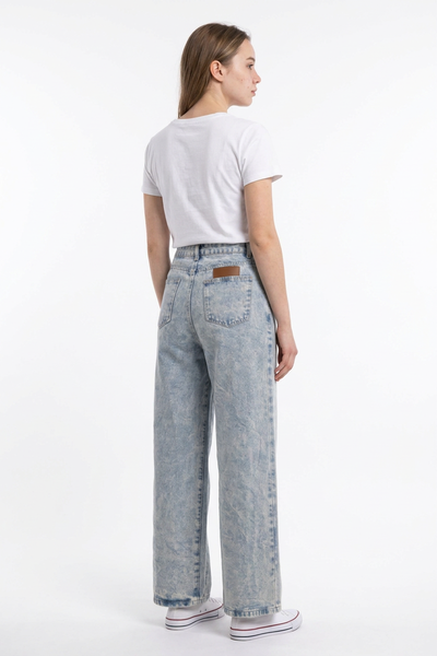 Women's Classic High Waist Straight Leg Jeans
