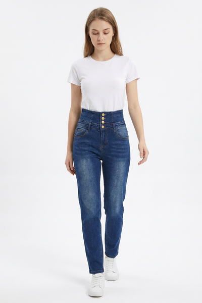 Women's High Waist Classic Skinny Jeans