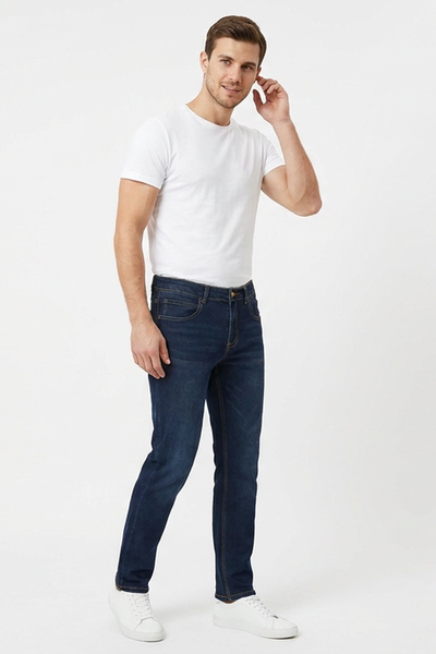 Men's Classic Casual Slim Straight Jeans