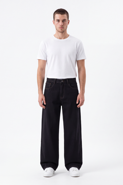 Men's Loose Wide Leg Jeans