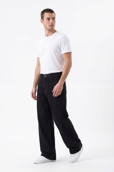 Men's Loose Wide Leg Jeans