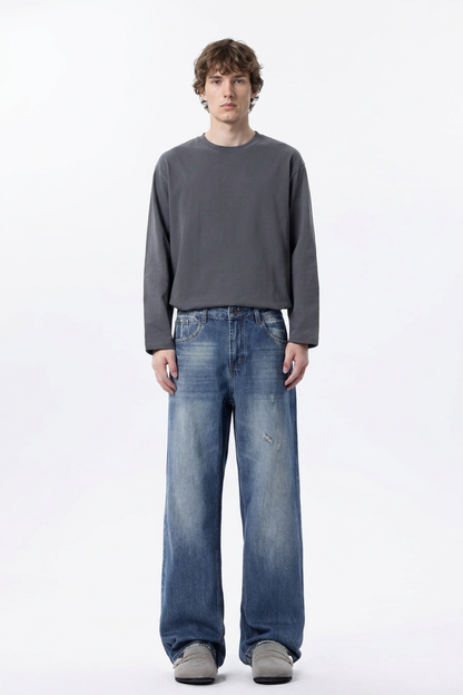 Men's Relaxed Straight Leg Jeans
