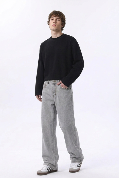 Men's Relaxed Straight Leg Jeans