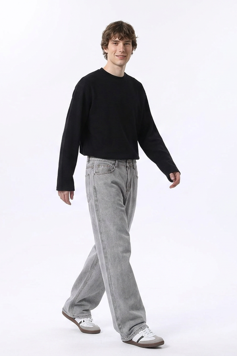 Men's Relaxed Straight Leg Jeans