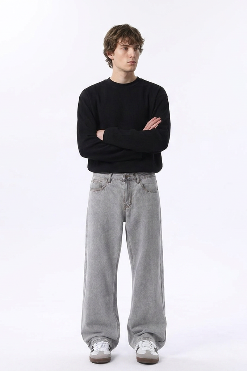 Men's Relaxed Straight Leg Jeans