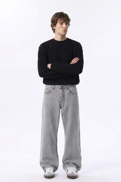 Men's Relaxed Straight Leg Jeans