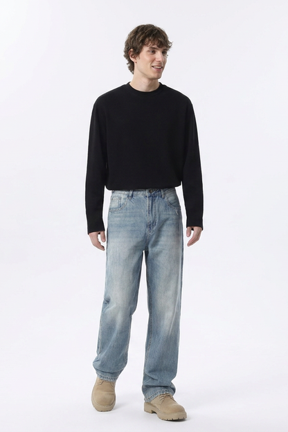 Men's Blend Relaxed Straight Leg Jeans