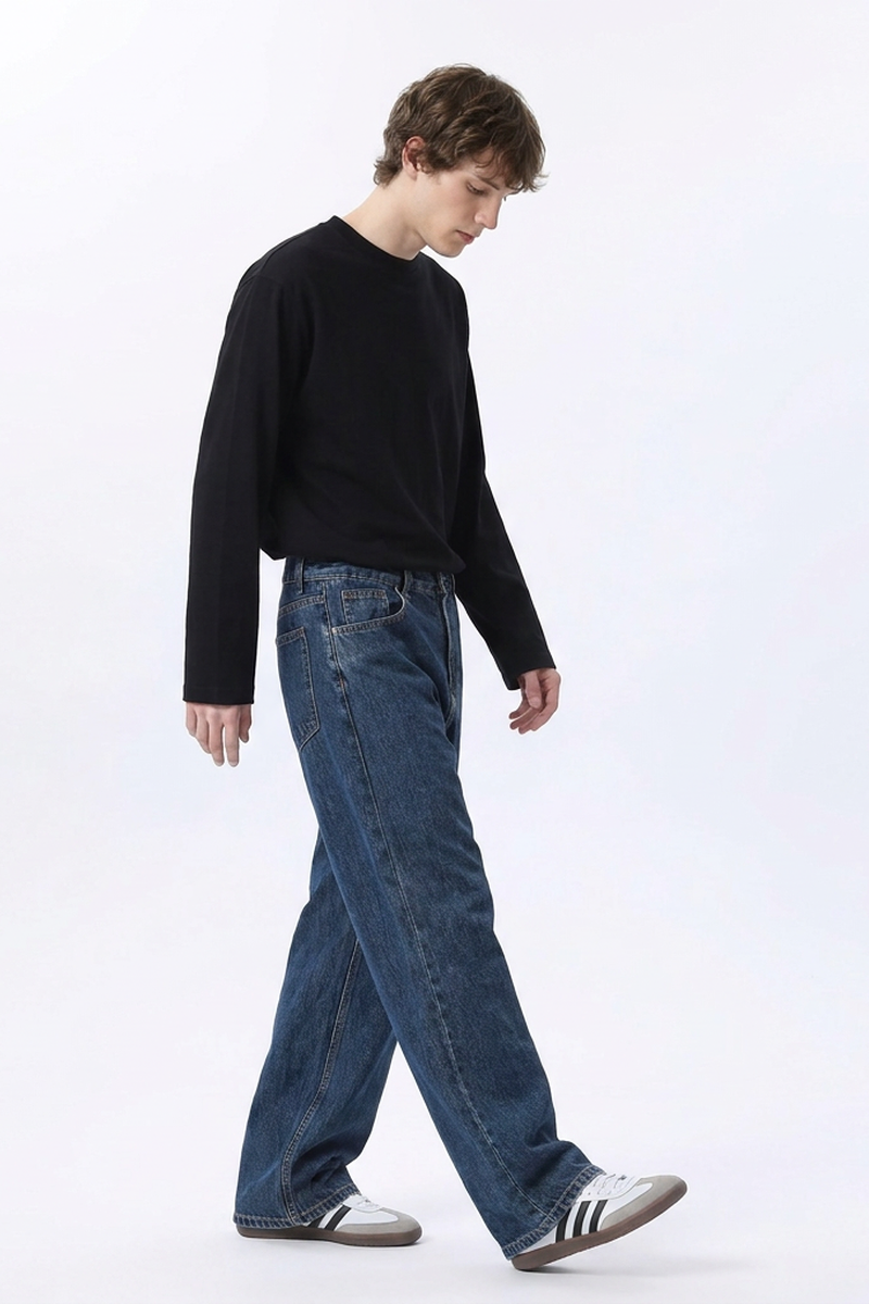 Men's Relaxed Straight Leg Jeans